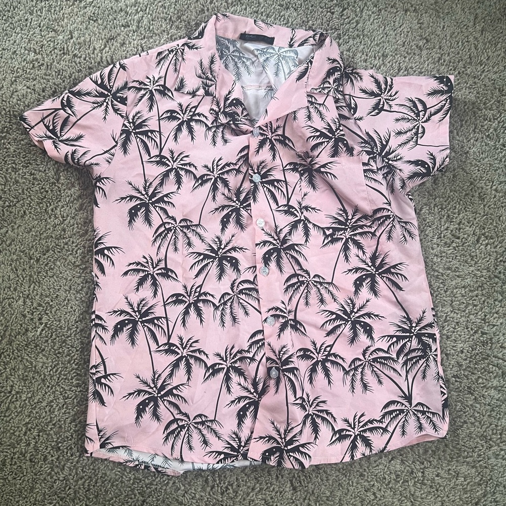 Romwe Vacation floral shirt